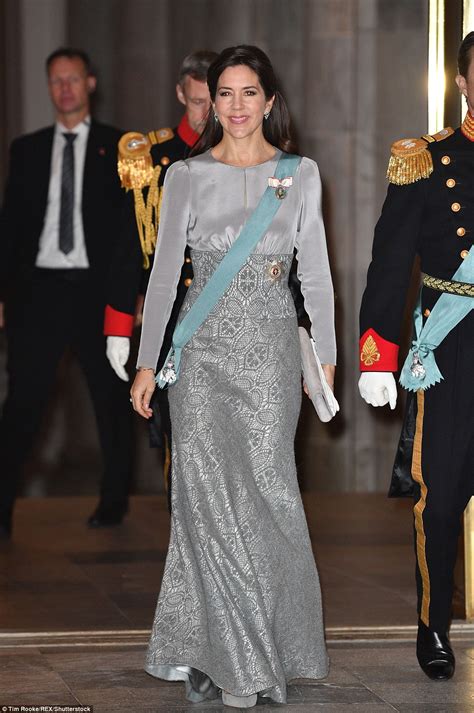 princess mary silver gown